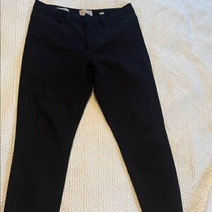 Universal Thread Black High Rise Slim Straight Leg Jeans
